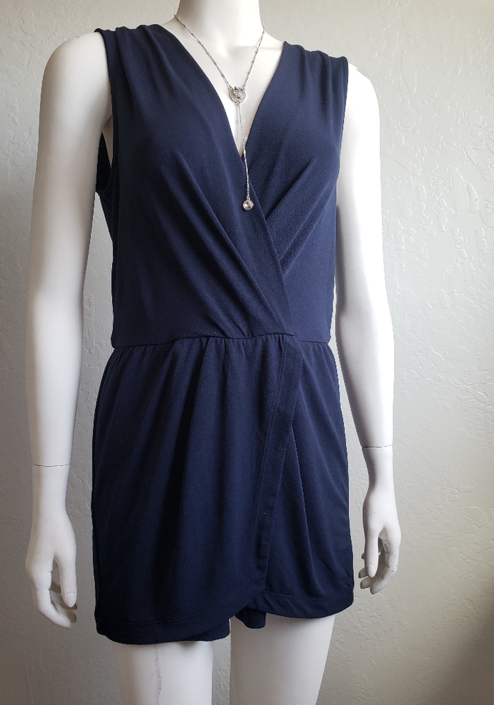 ROMPER by BCBGENERATION- Navy Blue - Picture 4 of 7